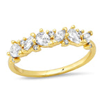 TAI JEWELRY | Marquis Stone Band Ring | Rings |