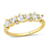 TAI JEWELRY | Marquis Stone Band Ring | Rings |