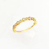 TAI JEWELRY | Opal CZ Bezel Ring | Rings |