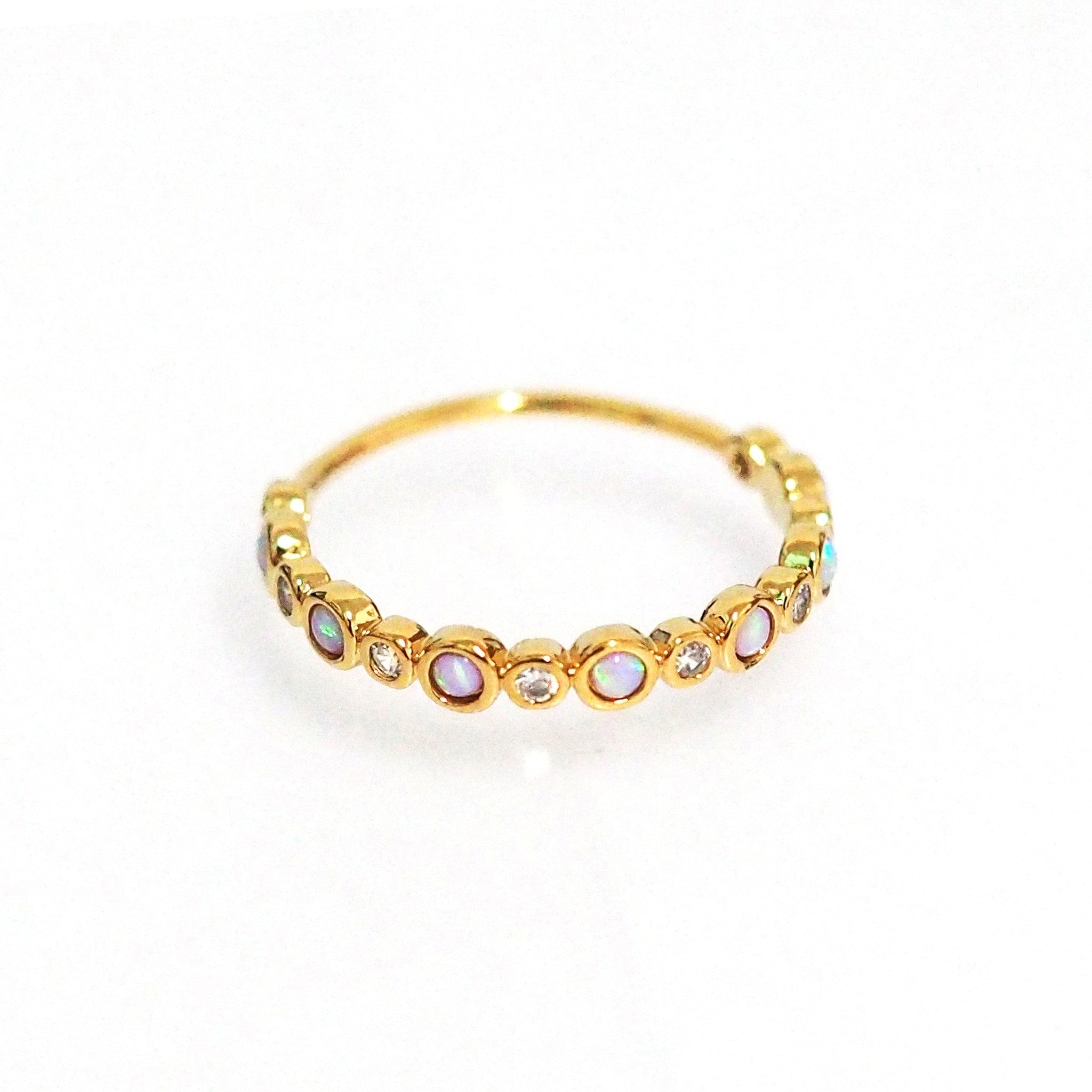 TAI JEWELRY | Opal CZ Bezel Ring | Rings |