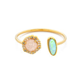 TAI JEWELRY | Opal & Druzy Adjustable Ring | Rings |