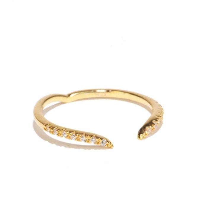 TAI JEWELRY | Open V CZ Ring | Rings |