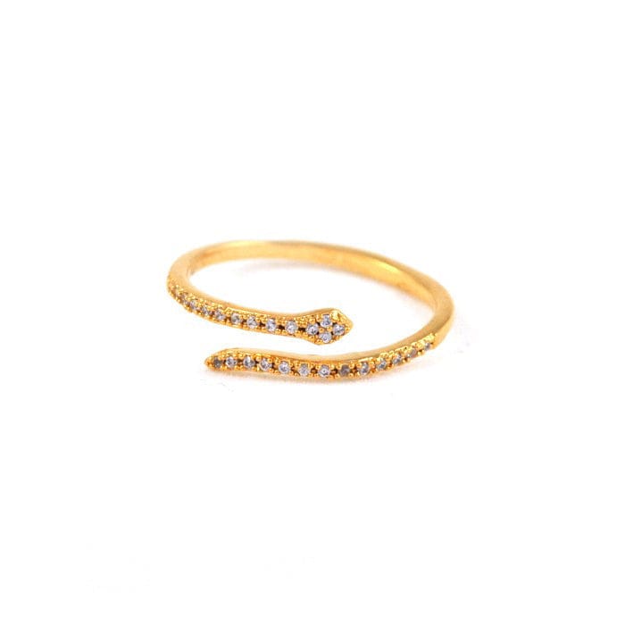 TAI JEWELRY | Pavé Snake Wrap Ring | Rings |
