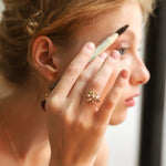 TAI JEWELRY | Pink Flower Open Ring | Rings |