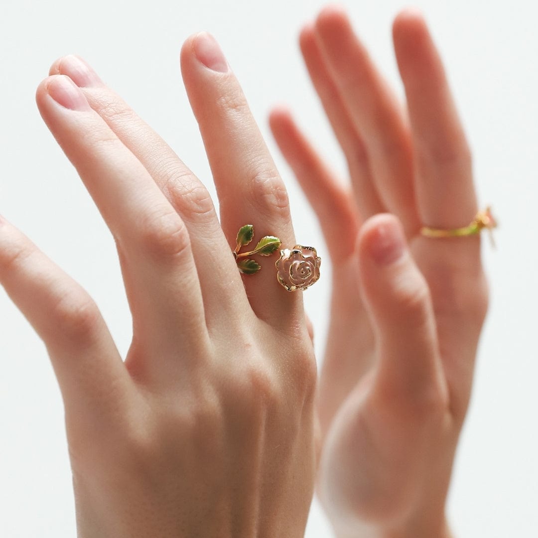TAI JEWELRY | Rose Open Ring | Rings |