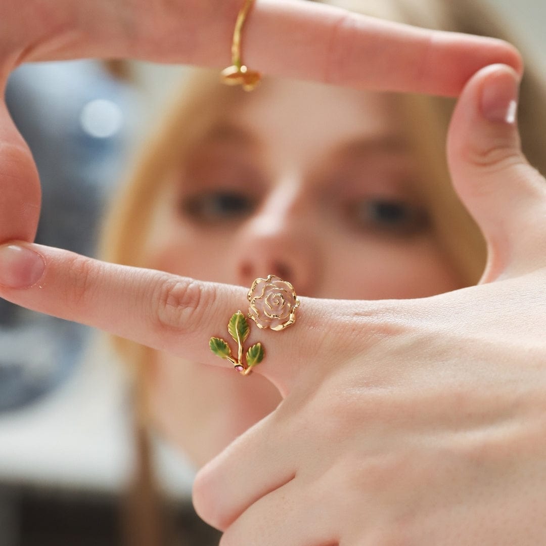 TAI JEWELRY | Rose Open Ring | Rings |