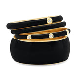 TAI JEWELRY | Enamel CZ Stackable Ring Set – Set of 4 | Rings |