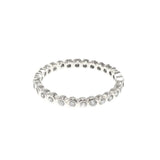 TAI JEWELRY | Silver Bezel Eternity Band | Rings |