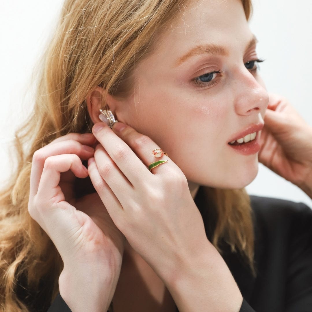 TAI JEWELRY | Tulip Open Ring | Rings |