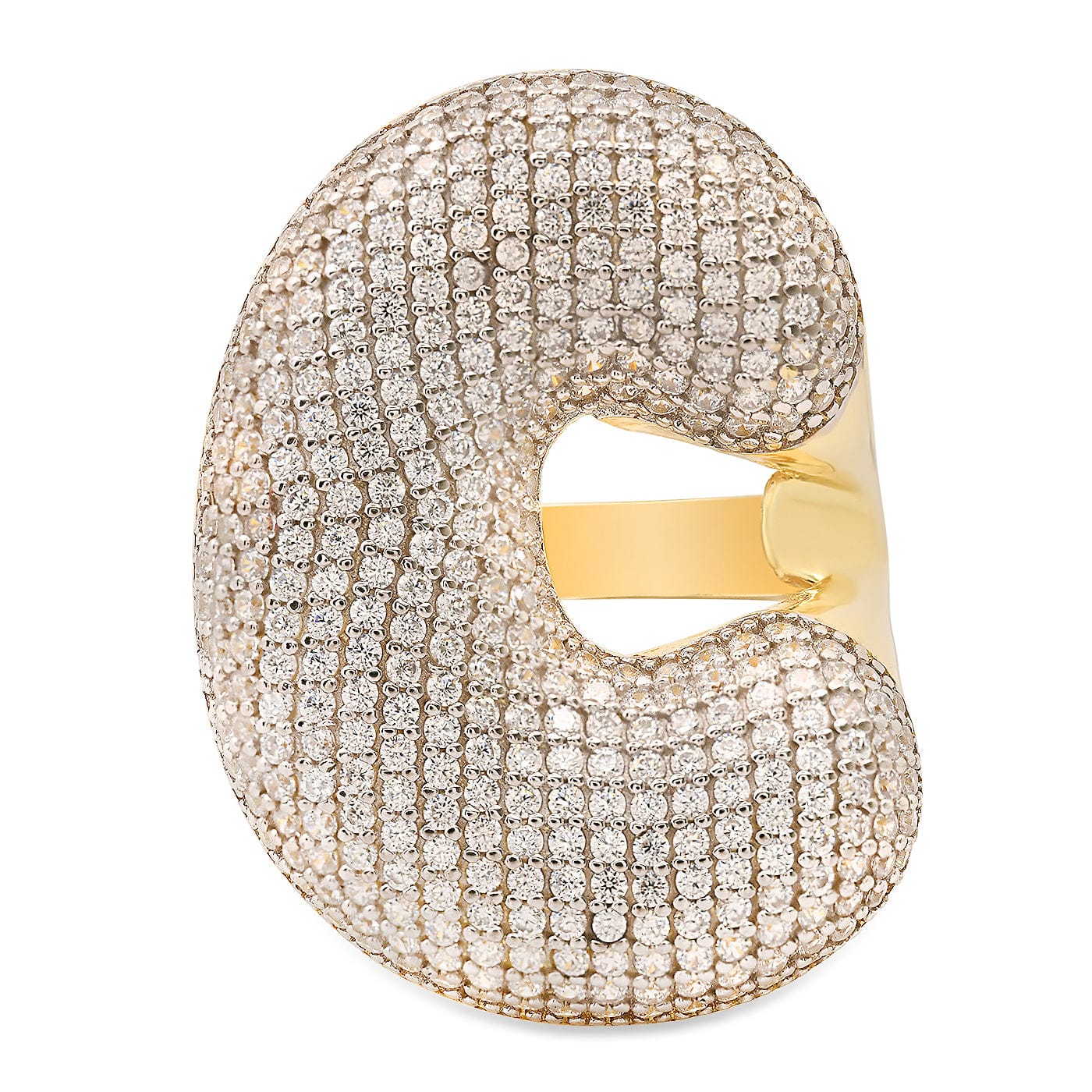 TAI JEWELRY | Twinkling Monogram Ring | Rings |