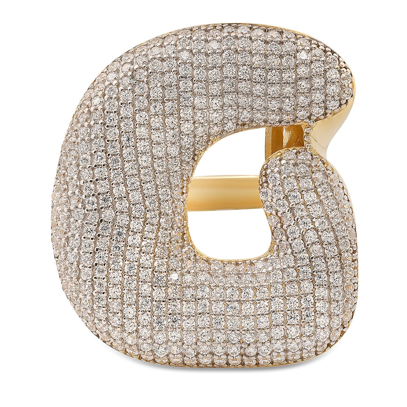 TAI JEWELRY | Twinkling Monogram Ring | Rings |