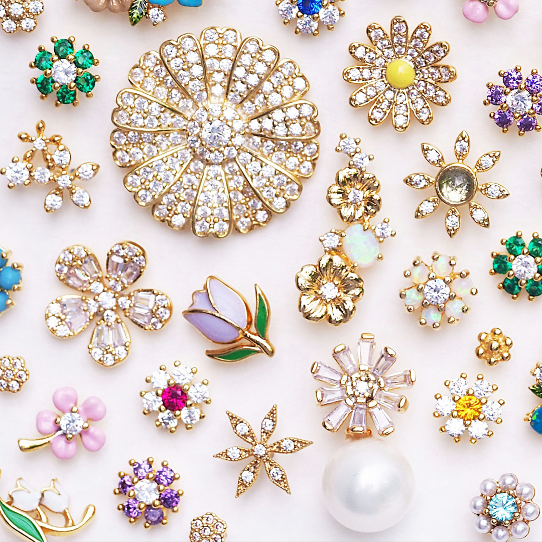 Spring 2023 Whimsical Floral Studs
