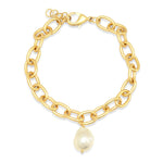 TAI JEWELRY Bracelet Baroque Pearl Chain Bracelet