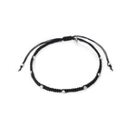TAI JEWELRY Bracelet Braided Bezel Cz Bracelet