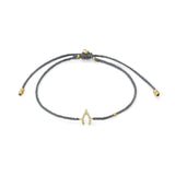 TAI JEWELRY Bracelet Braided Wishbone Bracelet