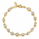 TAI JEWELRY Bracelet CZ Bracelet (4–5.3mm)