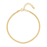 TAI JEWELRY Bracelet Gold Double Chain Bracelet