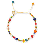 TAI JEWELRY Bracelet -2 Handmade Beaded Bracelet With Round Evil Eye Beads