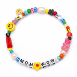 TAI JEWELRY Bracelet Handmade Beaded Mom Wow Bracelet