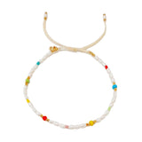 TAI JEWELRY Bracelet Handmade Seed Pearl Bracelet With Multi-Colored Seed Beads
