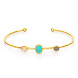 TAI JEWELRY Bracelet Harmony Stone Cuff