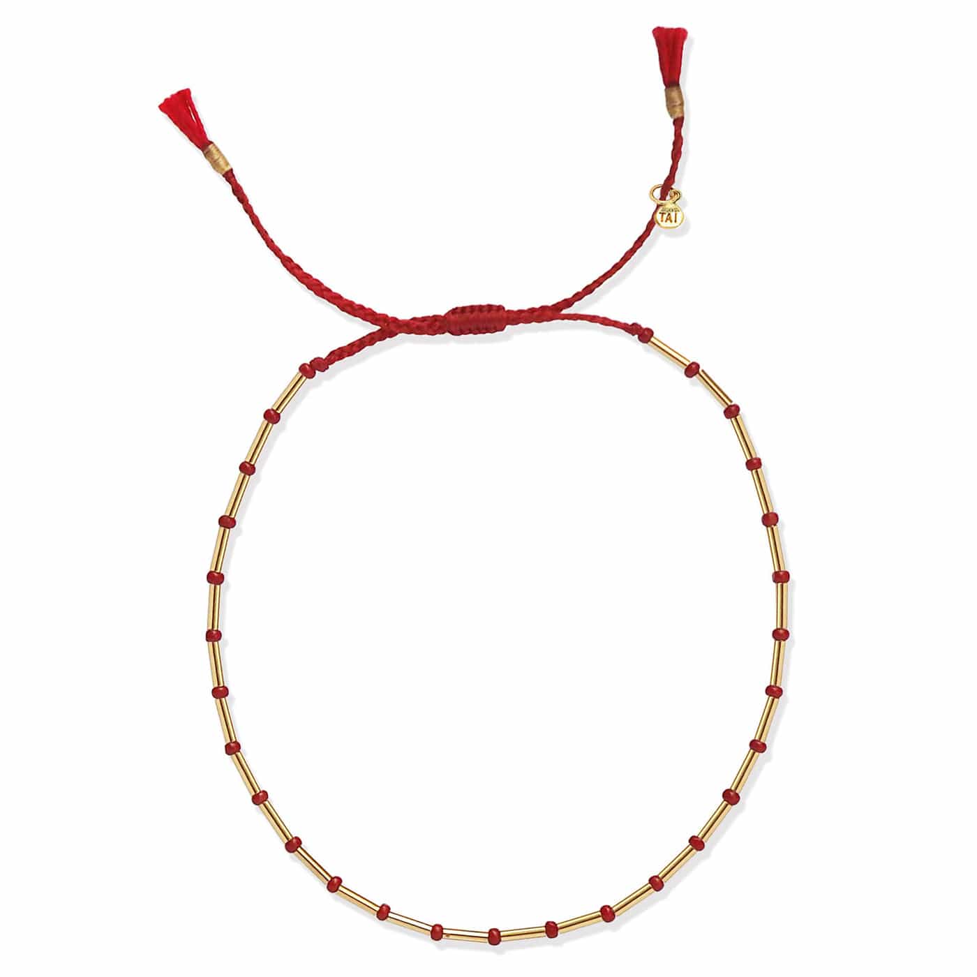 TAI JEWELRY Bracelet RED (1) Prosperity Beaded Bracelet