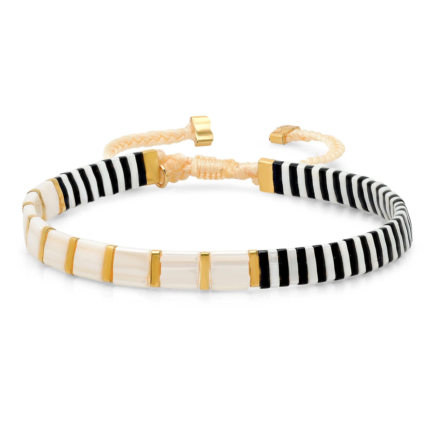 TAI JEWELRY Bracelet Safari Bracelet In Zebra