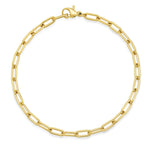 TAI JEWELRY Bracelet Small Oval Cable Link Chain Bracelet