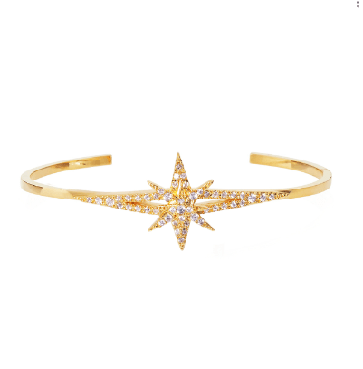 TAI JEWELRY Bracelet Stardust Open Cuff Bracelet