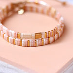 TAI JEWELRY Bracelet The Candy Striper In Pink Multi