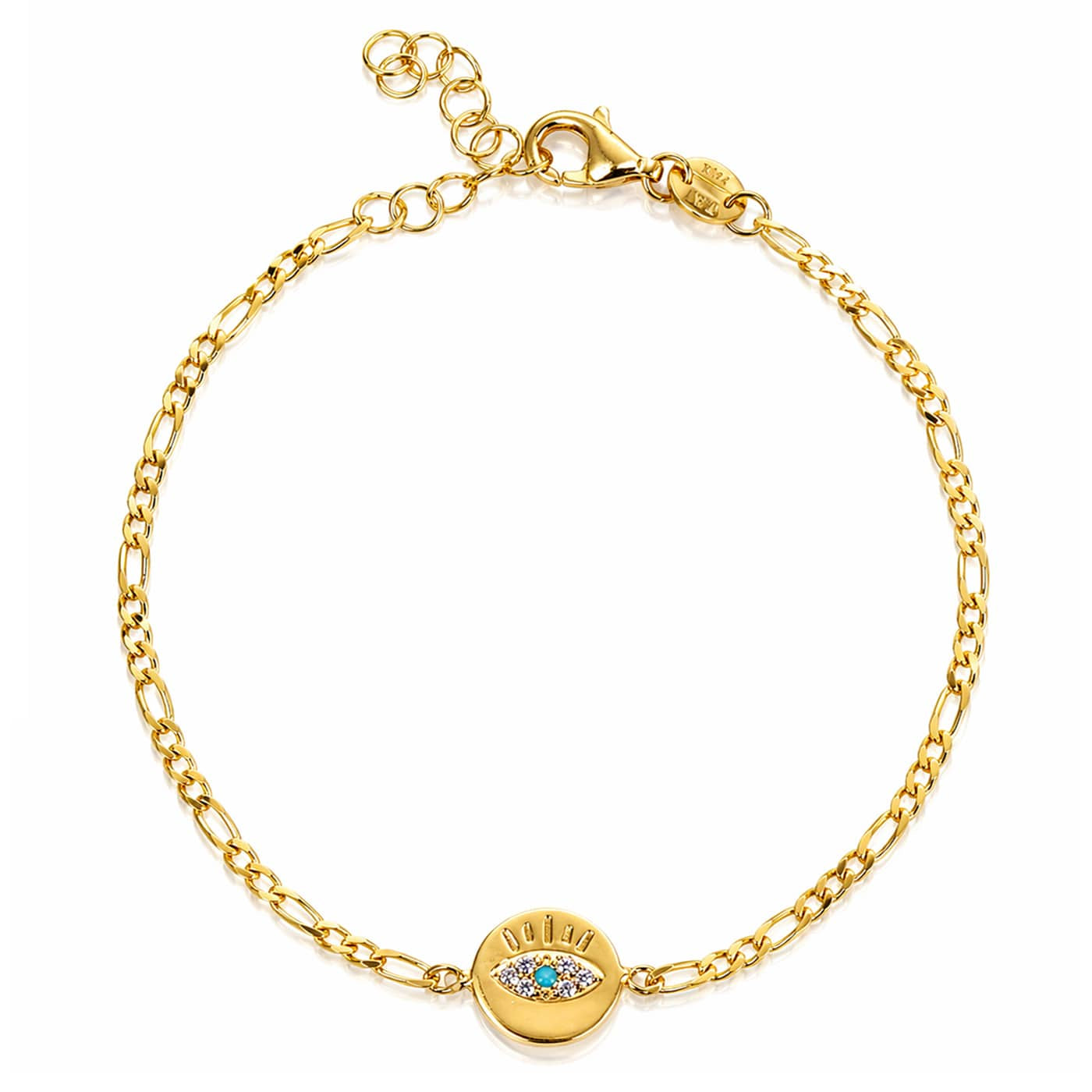 TAI JEWELRY Bracelet Turquoise CZ Bracelet