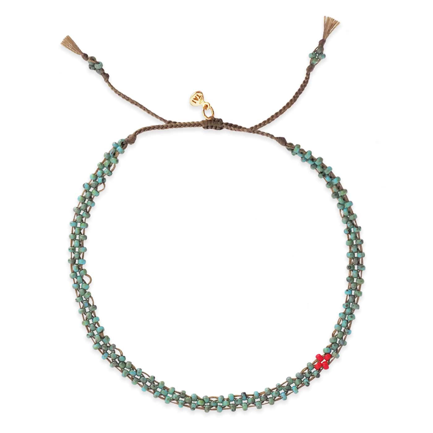 TAI JEWELRY Bracelet Turquoise Japanese Beaded Bracelet