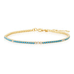 TAI JEWELRY Bracelet Turquoise Tennis Bracelet