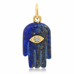 TAI JEWELRY | Lapis Hamsa Evil Eye Charm | Charm |
