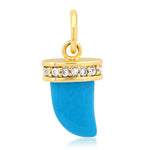 TAI JEWELRY | Turquoise Tusk Charm | Charm |