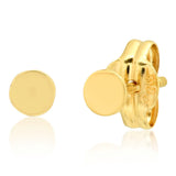 TAI JEWELRY Earrings 14k Gold 14k Circle Earrings