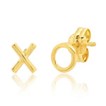 TAI JEWELRY Earrings 14k Gold 14k XO Studs