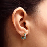 TAI JEWELRY Earrings Birthstone Huggies