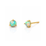 TAI JEWELRY Earrings Blue Opal Stud