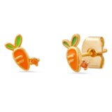 TAI JEWELRY Earrings Carrot Charm Stud Earrings