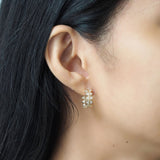 TAI JEWELRY Earrings Chevron Hoops