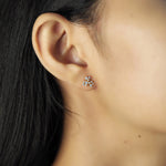 TAI JEWELRY Earrings Cluster Cz Studs