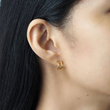TAI JEWELRY Earrings Cutout Hoop