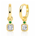 TAI JEWELRY Earrings CZ Huggie Earrings (19mm)