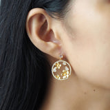 TAI JEWELRY Earrings Drop Earring With Flowers