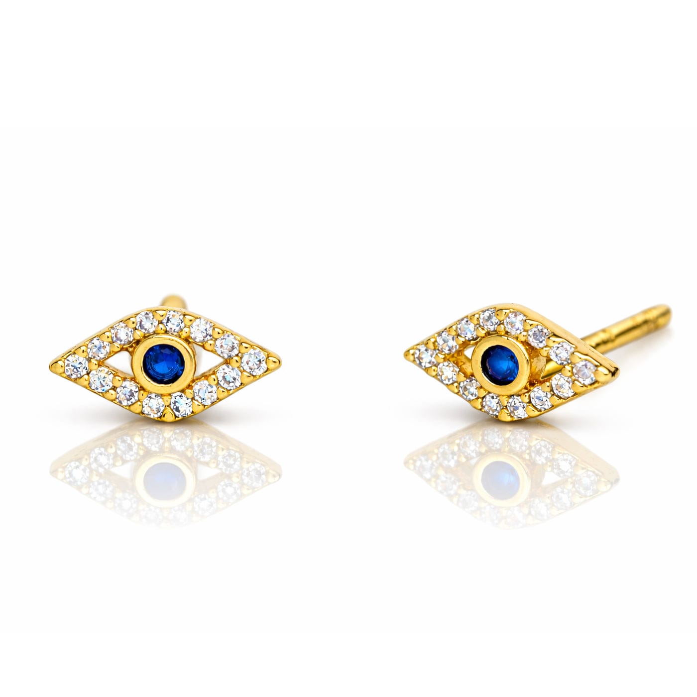 TAI JEWELRY Earrings Gold Evil Eye Earrings