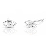 TAI JEWELRY Earrings SILVER Evil Eye Earrings