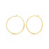 TAI JEWELRY Earrings Flat Hoops | 20MM