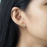 TAI JEWELRY Earrings Floral Stud