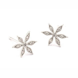 TAI JEWELRY Earrings silver Flower Post Earring